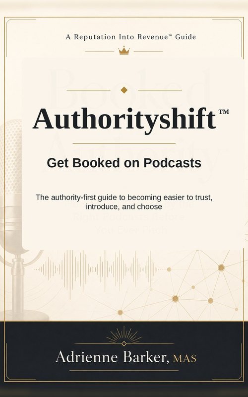 Authorityshift: Get Booked on Podcasts book cover